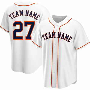 Custom Baseball Jersey Personalized Team Name & Player Number Button-Up Sports Uniform Baseball <b>Shirt</b> Wholesale Manufacturer - Product Image 1