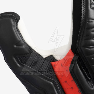 Customized Professional Goalkeeper <b>Gloves</b> with Custom German Contact Latex Palm Premium Grip Football Match Training OEM - Product Image 6