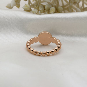 Bagues œil porte-bonheur classiques en argent sterling 925 plaqué or rose, émail peinture à l'huile, pour femmes, cadeau de fête, bijoux de mode, vente en gros - Product Image 4