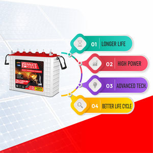 Batería tubular de 12V 100Ah de Bharti Industries, la mejor batería solar con larga duración de batería para todo tipo de mercados de exportación con calidad asequible. - Product Image 3