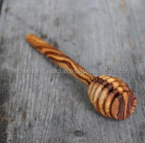 กระบวยน้ำผึ้งทำจากไม้สำหรับบ้านร้านอาหารดีไซน์หรูหราขนาดกำหนดเองได้ - Product Image 2