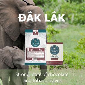 Café Torréfié Vietnamien de Haute Qualité OEM ODM DALAKON 250g/Sac en Vrac 100% Robusta Caféiné Premium Fort et Noir - Product Image 2