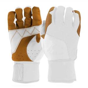 Gants de frappe de baseball en cuir ELIXE SPORTS, design personnalisé, pour adultes, droitier/gaucher, fermeture auto-agrippante, entraînement, antidérapants, flexibles - Product Image 3