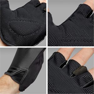 Ride <b>Padded</b> Short Finger Summer Cycling Gloves Lightweight <b>Cushioned</b> Fingerless Road Bike Bicycle Glove - Product Image 4
