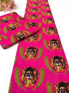 Addis Ababa Wax Printed Cotton Fabric for Women Latest Ankara Styles 2025 Cotton Fabric and Ties for Garments and Clothing - Product Image 4