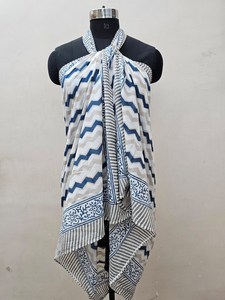 Wholesale Boho Digital Print Beachwear Mandala Print Summer Beach <b>Bikini</b> Cover up Wrap <b>Sarong</b> Towel - Product Image 3
