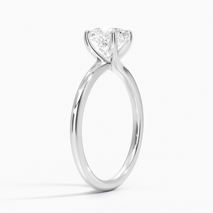 Anillo BOJ 0154 con Corte Cojín, Plata 925, Engaste de Puntas Monsella, Anillo Solitario con Diamante de 2ct, Color D, VVS1, Moissanita GRA, Precio Bajo - Product Image 2