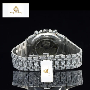 Premium Sparkling Moissanite Diamond Hip Hop Watch Iced Out VVS Style for Men Luxury Events and Fashion Accessories - Product Image 4