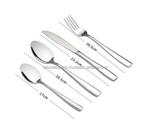 Juego de cubiertos de acero inoxidable de metal de alta calidad de diseño estándar Juego de cubiertos en artículos de comedor para utensilios de cocina - Product Image 4