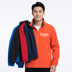 เสื้อแจ็คเก็ตวาร์ซิตี้แบบมีฮู้ดสำหรับผู้ชาย ยี่ห้อ SANAULLAH SONS ผลิตจากโพลีเอสเตอร์ผสมสแปนเด็กซ์ สั่งซื้อจำนวนมาก  แบบสองชั้น ตาข่ายด้านใน  ปกคอพับได้  ติดซิปด้านหน้า - Product Image 4