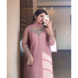 Designer Women's <b>Top</b> and Plazzo Set with Beautiful Dupatta for <b>Parties</b> - Product Image 6