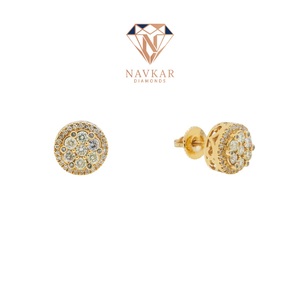 Luxury Hip Hop Jewelry Sparkling Moissanite Studs Wedding Gift Moissanite <b>Earrings</b> Statement Stud <b>Earrings</b> for <b>Womens</b> - Product Image 4