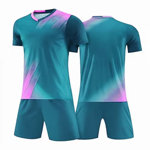 Servicio OEM, Conjunto de Uniforme de Fútbol Personalizado Premium, Ligero, Transpirable, de Secado Rápido, Uniforme Deportivo de Fútbol Unisex para Equipos - Product Image 4