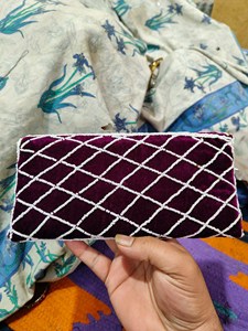 Pochette perlée haut de gamme, prix de gros, élégante sacoche pour femme pour mariage, fête et occasions festives par M/S SHAAD HANDICRAFTS - Product Image 5