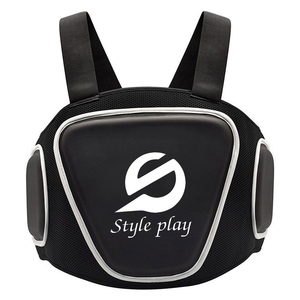 Boxing Chest Guard For Sparring And Training With <b>Adjustable</b> <b>Straps</b> Padded Lightweight Design Boxing Chest Guard - Product Image 1
