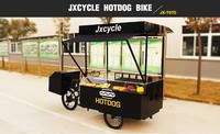 Moteur à gaz Tuk Tuk Hot Dog vélo chariot de nourriture moto camion de nourriture crème glacée café électrique vélos à vendre