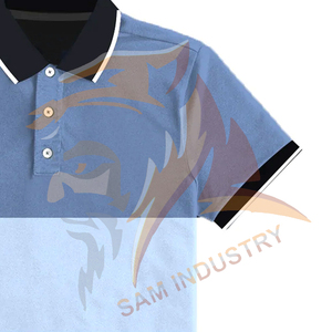 Polo de Hombre de Punto Sólido, 100% Algodón, Transpirable, Diseño Personalizado, Fabricación Profesional, Superventas - Product Image 6