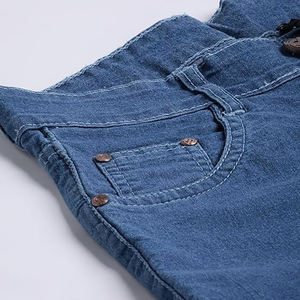 Service de production de jeans en denim personnalisés pour femmes, logo personnalisé, OEM ODM, streetwear - Product Image 5