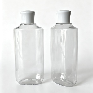 Bouteille en plastique PET vide de 200 ml et 300 ml pour cosmétiques, liquides, avec bouchon à vis personnalisé pour <span class=keywords><strong>lotion</strong></span> de soin et huile essentielle - Product Image 1