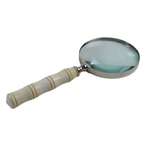 Loupe multi-finition avec coupe-papier intégré, idéale pour la décoration intérieure, la lecture de livres et de cartes, loupe en métal - Product Image 6