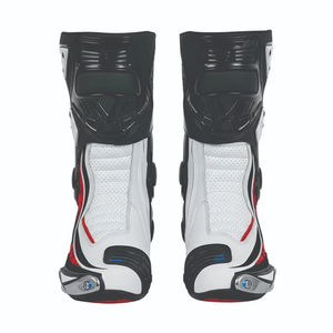 Bottes de moto en cuir de haute qualité, imperméables, personnalisées en usine, respirantes, pour motards, course, qualité professionnelle - Product Image 4