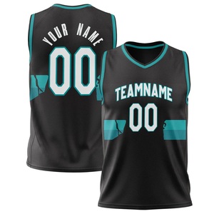 Maillots de basket-ball pour hommes en mesh respirant et à séchage rapide, personnalisables en gros, vêtements de sport pour hommes à bas prix - Product Image 5