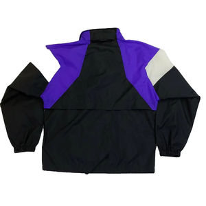 Dernière mode, veste coupe-vent de sport rétro longue, streetwear hip-hop, respirante, à séchage rapide, avec doublure en maille, faite à la main - Product Image 5