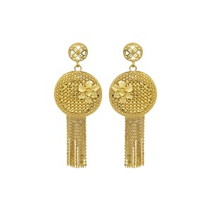Wholesale 14K18K24K Gold Plated Dubai Style <b>Long</b> Jewelry Set Turkish Design Jewelry Set Fashion Gold Filled Jewelry Oro Joyeria - Product Image 4