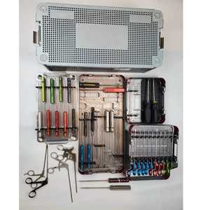 Kit complet d'instruments d'arthroscopie de l'épaule, système d'arthroscopie personnalisé, instruments chirurgicaux certifiés CE, Salaar Industry - Product Image 1