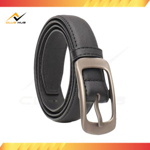 Nouvelle Arrivée Ceinture Unisexe Simple et Décontractée avec Boucle Ardillon en Alliage Largeur 2,4 cm pour Jeans Fabrication Pakistan Club Hub Industries CH-8202 - Product Image 4