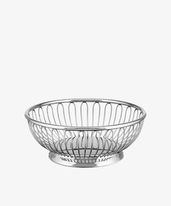 Cesta para frutas de acero inoxidable de alta resistencia para mostrador de cocina, almacenamiento de frutas con diseño premium, ideal para manzanas y plátanos - Product Image 4