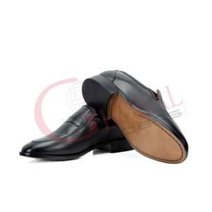 Mocasines de Cuero Hechos a Mano para Hombre, Suministro de Fábrica, Logotipo Personalizado, para Oficina, Carrera, Negocios - Product Image 3