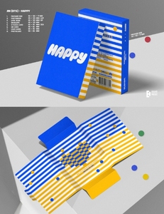 จิน (บีทีเอส) - (อัลบั้มเดี่ยวชุดที่ 1) HAPPY [เวอร์ชั่นอัลบั้มเวอร์เซส] รุ่นการ์ด QR อย่างเป็นทางการ ไม่มีซีดี พร้อมโฟโต้การ์ด คู่มือการใช้งาน - Product Image 2