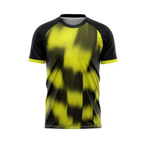 Jersey de sublimación para hombre con el mejor diseño, media manga, transpirable, de secado rápido, con logo personalizado impreso, tallas grandes, a precio de mayorista. - Product Image 3