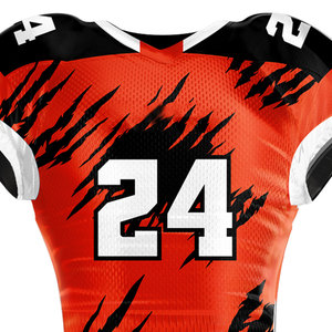 Nuevo Diseño, Jersey de Poliéster Totalmente Personalizado con Mangas Cortas, Jersey de Fútbol Americano de Alta Calidad en Venta - Product Image 2