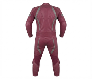 Combinaison de moto en cuir sur mesure de qualité supérieure MotoCP Racing 1 pièce, équipement de conduite avec bosse niveau 2 CE, fabriquée sur mesure - Product Image 2