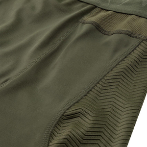 Men's High Waist Solid Color Sporty <b>Shorts</b> Spandex <b>Polyester</b> Quick Dry Breathable Elastic Waist Panelled Design - Product Image 6
