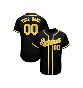 Maillot de baseball personnalisé, chemises boutonnées personnalisées imprimées ou brodées, uniforme sportif pour hommes, femmes et jeunes, personnalisation OEM - Product Image 3