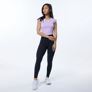 Camiseta Deportiva Corta para Mujer, Ajustada, con Diseño Personalizado, Logotipo Impreso, de Alta Calidad, en Oferta - Product Image 3