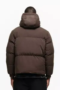 Chaqueta de Plumón para Hombre, de Invierno, para Exteriores, a la Moda, con Logotipo Personalizado, de Alta Calidad, Venta al Por Mayor de Fabricante OEM - Product Image 2