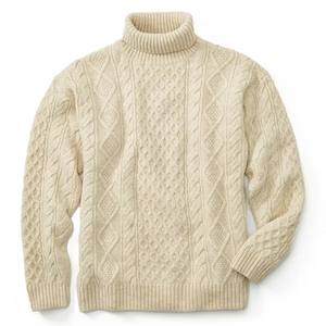 Pulls en tricot doux et chauds de style urbain, de qualité supérieure, fabriqués sur mesure, pour hommes et femmes, par un fabricant spécialisé dans les vêtements d'hiver. - Product Image 1
