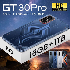 GT30ใหม่สมาร์ทโฟนสำหรับเล่นเกม Pro 16G 1TB OCTA Core 5G AMOLED 144Hz 108MP CDMA LTE 120W ดีไซน์ใหม่ - Product Image 6
