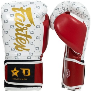 Guantes de Boxeo Personalizados Fairtex Muay Thai Sanda, Serie Exclusiva, Cuero Vacuno Auténtico, Guantes Personalizados para Sparring de MMA - Product Image 1