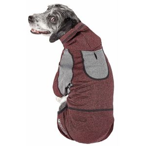 Felpa con Cappuccio Active Fur Breeze Performance, Elasticizzata in 4 Direzioni, Design Bicolore Mélange per Animali Domestici - Product Image 2