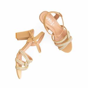 Sandale à talon pour femme Fawn FN6120 élégante et élégante - Product Image 1