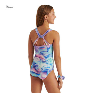 Maillot de Ballet Personalizado para Mujer, de Nailon y Spandex, Elástico, Transpirable, para Gimnasia y Danza - Product Image 3