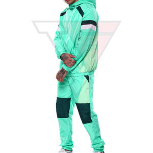 Conjunto de Chaqueta y Pantalón Impermeable para Hombre 2026, Estilo Urbano, Chaqueta Cortavientos de Nailon y Spandex, Traje Deportivo - Product Image 3