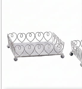 Juego de 2 servilleteros metálicos de diseño de primera calidad, perfectos para el almacenamiento elegante de papel tisú y decoración de mesa. - Product Image 4