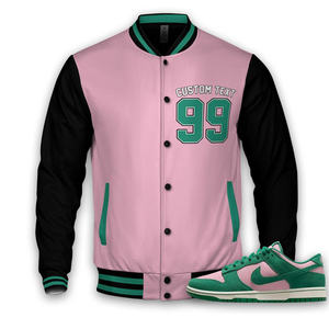Custom Embroidery Wool Leather <b>Men's</b> Varsity <b>Jacket</b> with Stand Collar <b>Letter</b> Pattern Breathable Winter Casual Varsity <b>Jackets</b> - Product Image 1