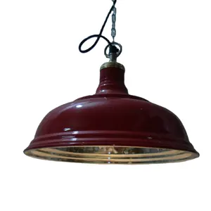Lámparas colgantes e industriales de acero inoxidable y hierro con acabado dorado y plateado equipadas con accesorios Premium certificados - Product Image 1